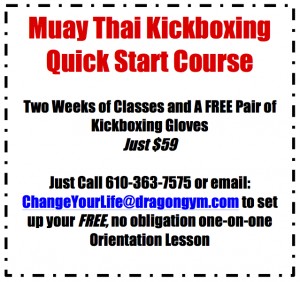 Muay Thai Kickboxing Free Trial Classes Exton PA